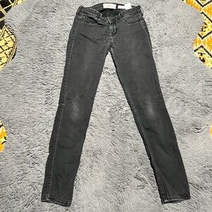 Hollister Low Rise Skinny Jean Black